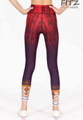 Fitz yoga pants, exercise, 9-inch legs, Sida pattern - Mrs. Sida
