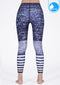Fitz High Waist 7/8 Legging - Elbrus กางเกงโยคะเอวสูง ลายเอลบรุส