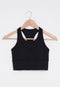 สปอร์ตบรา บราโยคะ บราออกกำลังกาย Fitz - Long Line Bra - Black *พร้อมส่ง*