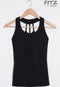 Fitz - Gleam Tank Top - Black