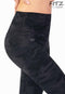 Fitz High Waist Crop - Jenna - Black Army