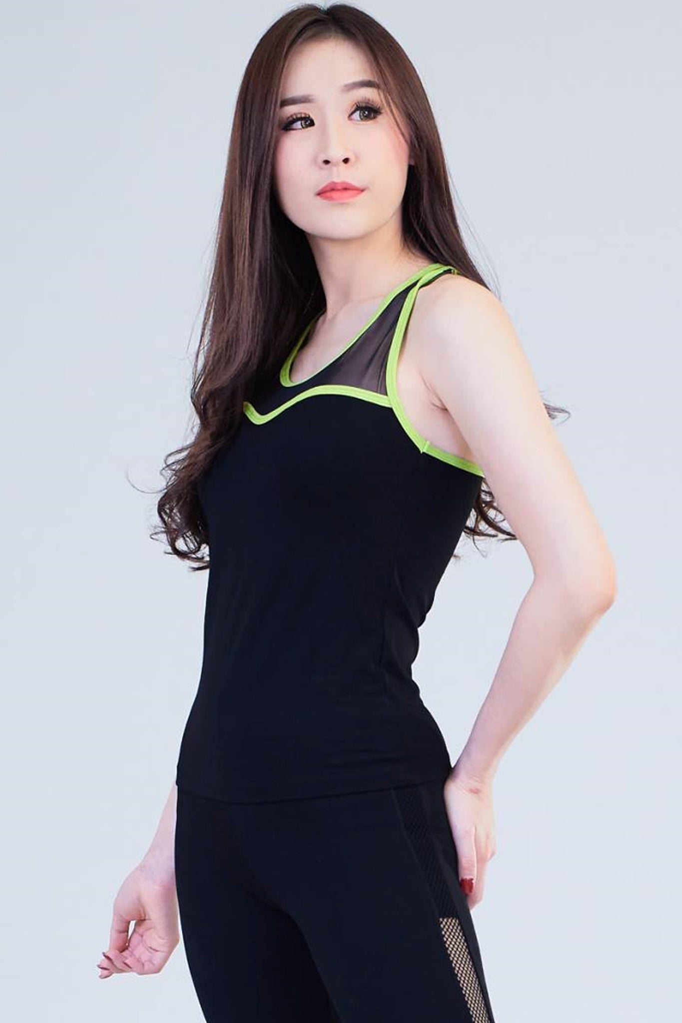 IBY - Sleeve Sports Top Build In Bra No.734