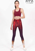 Fitz yoga pants, exercise, 9-inch legs, Sida pattern - Mrs. Sida