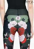 Fitz High Waist 7/8 Legging - Kimono