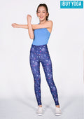 IBY-Long yoga pants, model 535S - Solar pattern