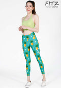 Fitz High Waist 7/8 Legging - Pineapple
