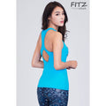 Fitz Yoga Shirt - Breeze Tank Top - Sky Blue