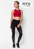 Fitz - 7/8 Legging - Princess stylist mesh
