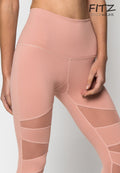 Fitz - 7/8 Legging - Princess Mesh II - Nude Pink