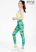 Fitz High Waist 7/8 Legging - Pineapple