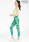 Fitz High Waist 7/8 Legging - Pineapple