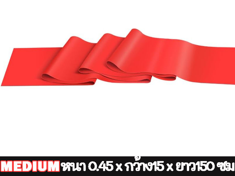 Resistance Bands Set ยางยืดเพิ่มแรงต้าน ( Medium )