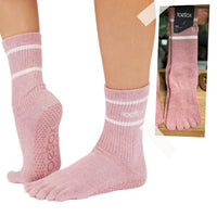 ToeSox Grip Full Toe Crew โทซอคส์ ถุงเท้ากันลื่น ปิดนิ้วเท้า พิลาทิส บาร์ โยคะ และเต้น