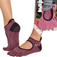 ถุงเท้ากันลื่นแยกนิ้ว ปิดนิ้วเท้า ถุงเท้ากันลื่นโยะคะ ถุงเท้าพิลาทิส แบรนด์ โทซอคส์ 👣 Toesox รุ่น Bellarina Full Toe 🩰 💃