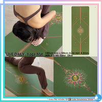 Liforme 'LIVE DAILY' Yoga Mat เสื่อโยคะ 4.2mm