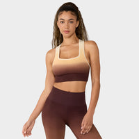 Tavi Noir Seamless Racerback Rib Bra Faded Ombre