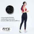 Fitz - 7/8 Legging - Princess Love Mesh - Black