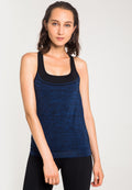 Fitz - Wing Tank Top - Dark blue