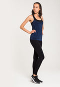 Fitz - Wing Tank Top - Dark blue