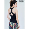 Fitz Yoga Shirt - Breeze Tank Top - Black