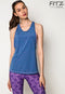 Fitz - Texas Tank Top - Light Blue