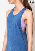 Fitz - Texas Tank Top - Light Blue