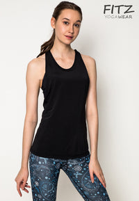 Fitz - Texas Tank Top - Black