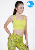 IBY - Yoga Sport Bra Light Support Be Fine - Lemon Green