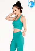 Sports bra, yoga bra, exercise bra IBY - Yoga Sport Bra Light Support Flow - Green Persian