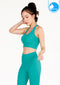 สปอร์ตบรา บราโยคะ บราออกกำลังกาย IBY - Yoga Sport Bra Light Support Flow - Green Persian สีเขียวเปอร์เซีย