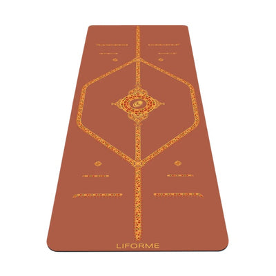Liforme Mindful Garden Mat (Purple/Floral)