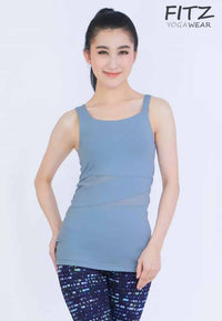 Fitz - Dennis Tank Top - Sea Blue