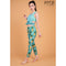 Fitz yoga pants, exercise, 9-inch legs, Pineapple pattern