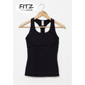 Fitz Yoga Shirt - Breeze Tank Top - Black