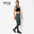 Fitz 7/8 Legging - Princess Love Mesh - Dark green