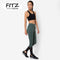 Fitz 7/8 Legging - Princess Love Mesh - Dark green