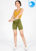 Sports bra, yoga bra, exercise bra IBY - Yoga Sport Crop With Bra Focus - Yellow Mustard, mustard yellow