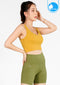สปอร์ตบรา บราโยคะ บราออกกำลังกาย IBY - Yoga Sport Crop With Bra Focus - Yellow Mustard เหลืองมัสตาร์ด