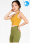 สปอร์ตบรา บราโยคะ บราออกกำลังกาย IBY - Yoga Sport Crop With Bra Focus - Yellow Mustard เหลืองมัสตาร์ด