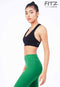 สปอร์ตบรา บราโยคะ บราออกกำลังกาย Fitz - Fiona Sports Bra - Black *พร้อมส่ง*