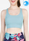 สปอร์ตบรา บราโยคะ บราออกกำลังกาย IBY - Yoga Sport Bra Gym - Blue ฟ้า