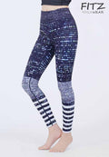 Fitz - High Waist Long Pants - Elbrus