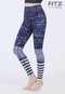 Fitz - High Waist Long Pants - Elbrus