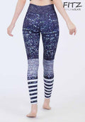 Fitz - High Waist Long Pants - Elbrus