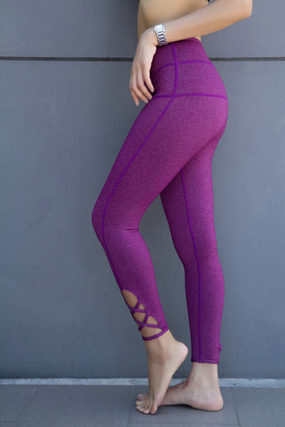 Fitz ALOHA 7/8 LEGGING - Purple