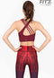 สปอร์ตบรา บราโยคะ บราออกกำลังกาย Fitz - Inversion Bra - Red Biking *พร้อมส่ง*