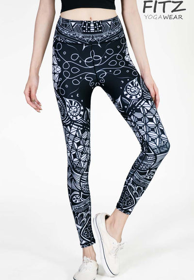 Fitz High Waist 7/8 Legging - Kamal