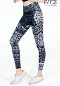 Fitz High Waist 7/8 Legging - Kamal