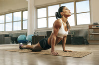 Lunar - เสื่อโยคะ Yoga Mat 6mm - Cork แถมฟรีสายหิ้วเสื่อ