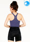 สปอร์ตบรา บราโยคะ บราออกกำลังกาย IBY - Yoga Sport Crop With Bra Cropped - Pulple สีม่วง